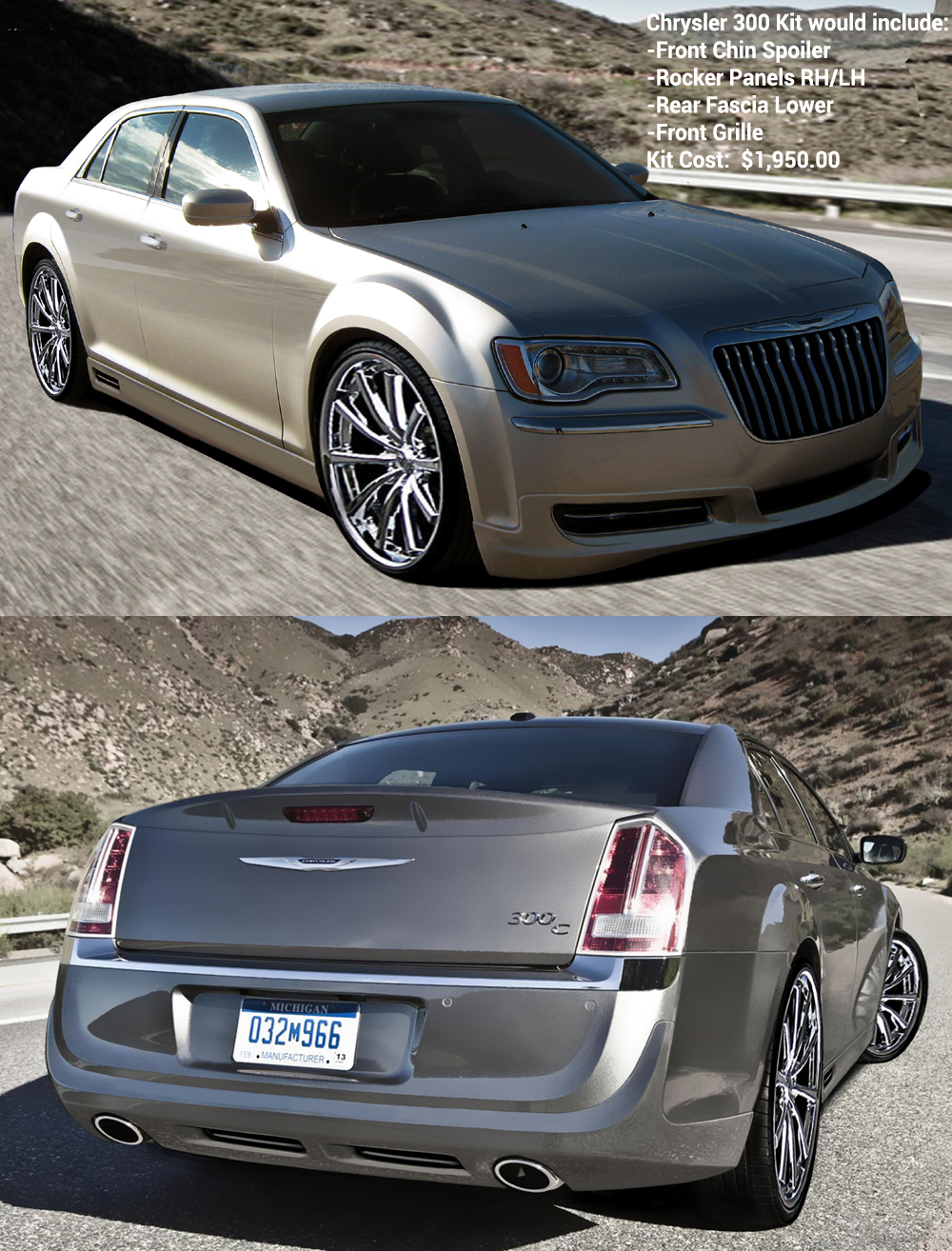 Chrysler 300c body kits